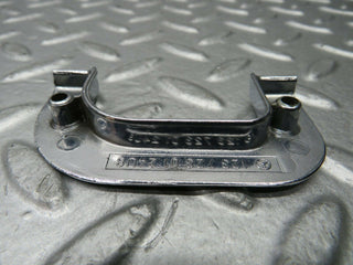 W123 Wagon left chrome door latch trim used OEM