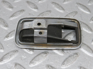 W108 chrome frame for door opener left used OEM