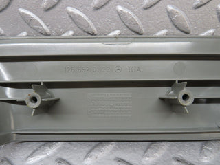 W126 b pillar bottom cover left grey used OEM