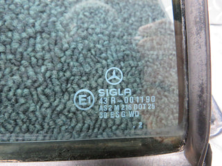 W124 rear right quarter window glass used OEM