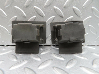 W116 rear window switch plastic pocket pair used OEM