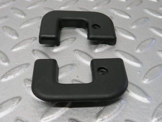 W124 interior door latch trim pair used OEM