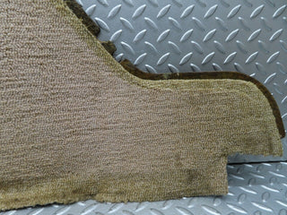 W123 centre console carpet beige left side used OEM