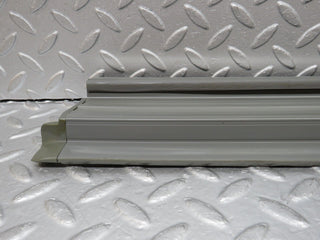 W126 rear left door sill trim grey used OEM
