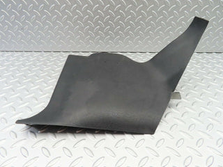W124 Wagon front left kick panel trim black used OEM