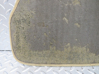 W124 Coupe rear left floor carpet beige used OEM