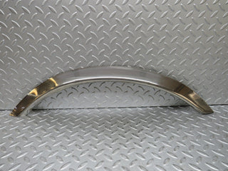 W126 rear left chrome wheel arch trim used OEM