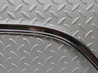 W109 rear right door chrome window frame used OEM