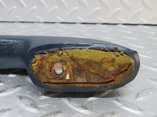 W109 interior door handle rear left blue used OEM