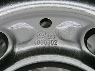 W123 steel wheel 5.5jx14h2 et30 5x112 used OEM