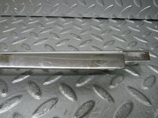 W108 front right chrome window channel used OEM