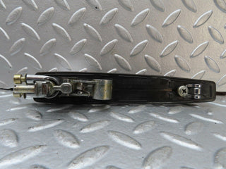 W116 rear exterior chrome door handle used OEM