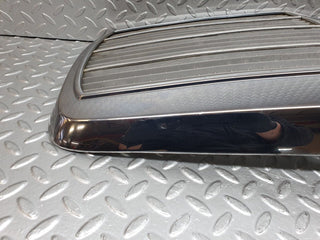 W126 bonnet grill chrome used OEM