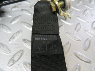 W124 rear seat belt with buckles used OEM
