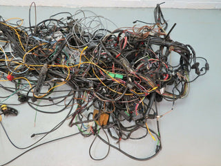 W124 engine chassis body wire wiring harness used OEM