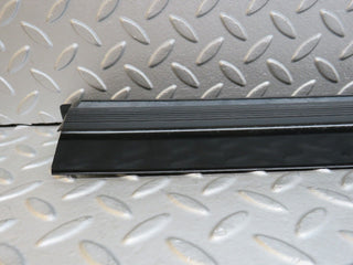 W124 Cabriolet left door sill trim black used OEM