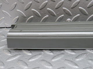 W126 rear left door sill trim grey used OEM