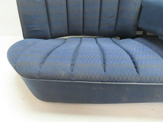W201 Baby Benz rear seat blue used OEM