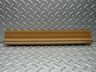 S123 Wagon rear left door sill trim palomino used OEM