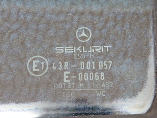 0626 Mercedes-Benz W123 230E Right Rear Door Quarter Glass 1237350224