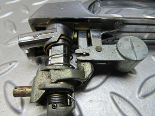 W116 chrome door handle front right used OEM
