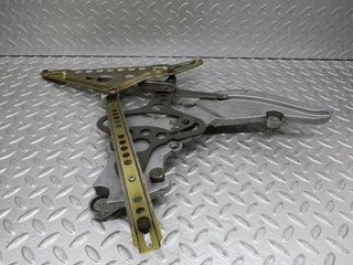 W126 Coupe rear left window regulator mechanism used OEM