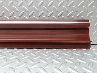 21485 Mercedes-Benz W126 300SE Front Left Door Sill Cover Burgundy Red