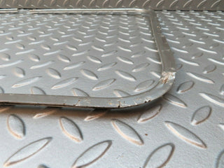 W105 Ponton rear left door chrome trim used OEM