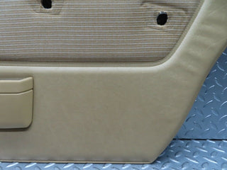 W123 rear right door card beige used OEM