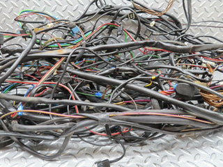 W123 engine chassis body wire wiring harness used OEM