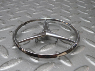 33963 Mercedes-Benz W124 260E Chrome Rear Emblem 2017580058