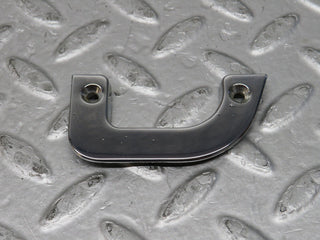 W109 door latch interior chrome trim left side used OEM