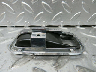 W110 Fintail Heckflosse chrome frame for door handle left used OEM