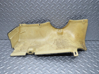 R129 SL under dash panel right side grey used OEM