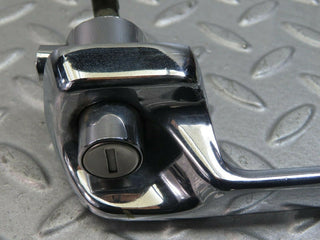W115 chrome door handle front left used OEM
