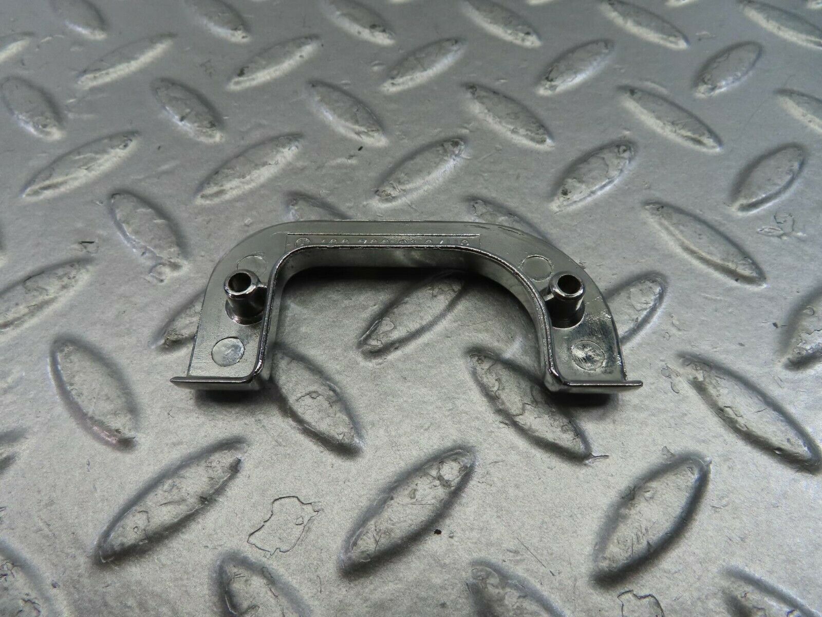 10831 Mercedes-Benz W123 230E Left Interior Chrome Door Latch Trim 1237230124