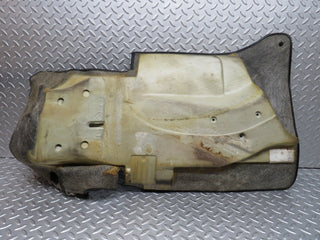 W124 Cabriolet front right floor carpet black used OEM