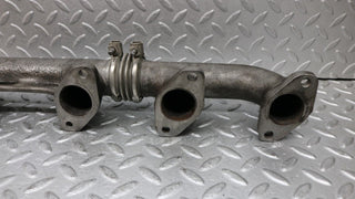 W126 Coupe exhaust manifold right used OEM