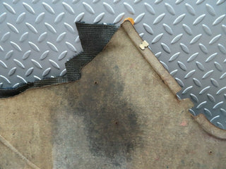 W123 centre console carpet black right side used OEM