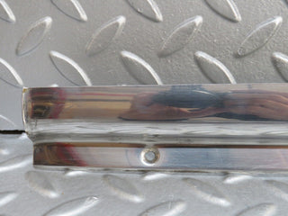 W109 front right door sill chrome used OEM