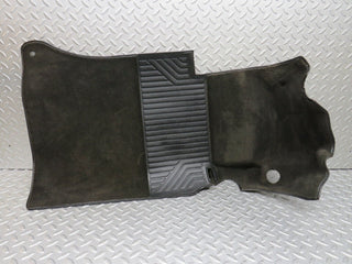 W124 Cabriolet front right floor carpet black used OEM