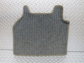 W124 Wagon rear left floor carpet mat grey used OEM