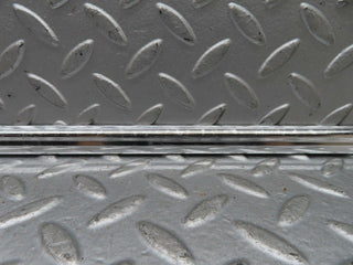W123 front right door chrome moulding trim used OEM