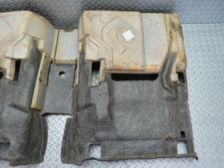 C140 rear floor carpet grey used OEM
