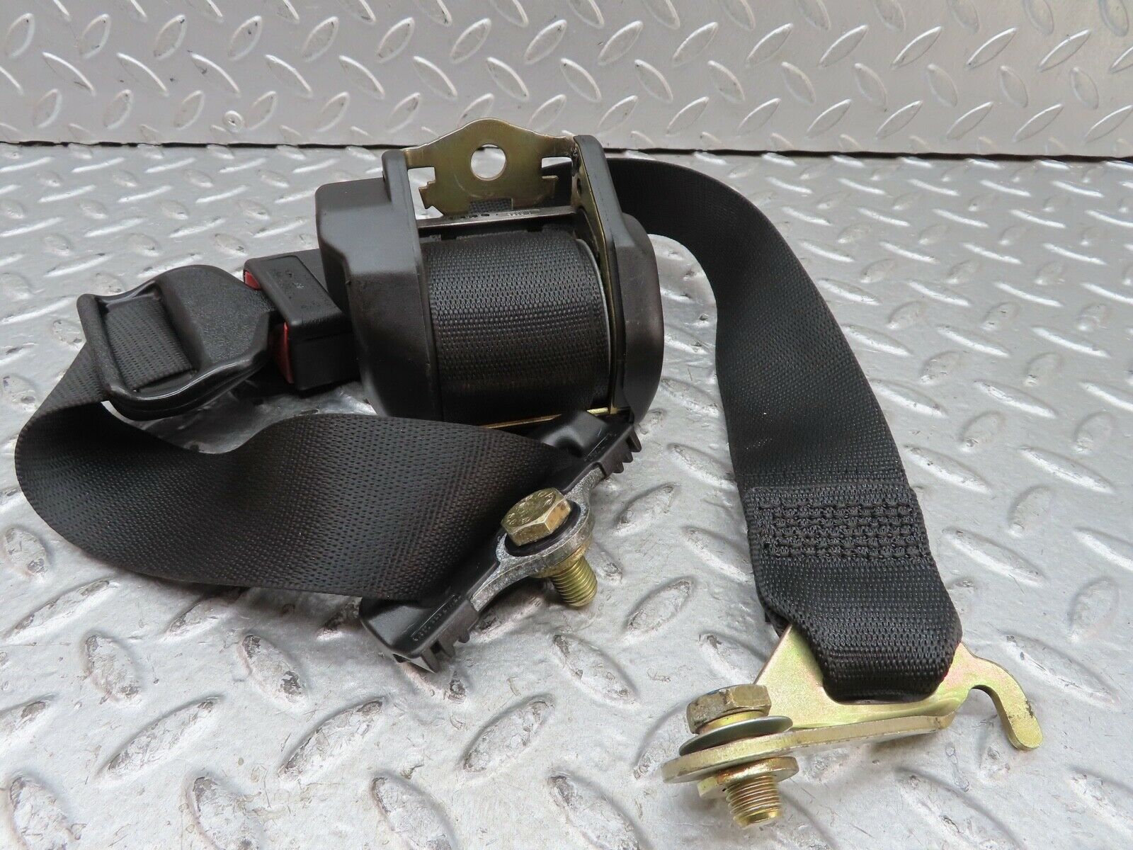 19662 Mercedes-Benz C140 CL420 Coupe Rear L Seat Belt With Buckle 1408601385