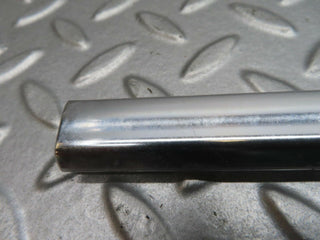W123 front left door chrome moulding trim used OEM