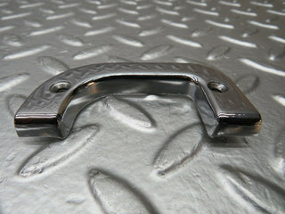 23995 Mercedes-Benz W123 280E Left Interior Chrome Door Latch Trim 1237230124