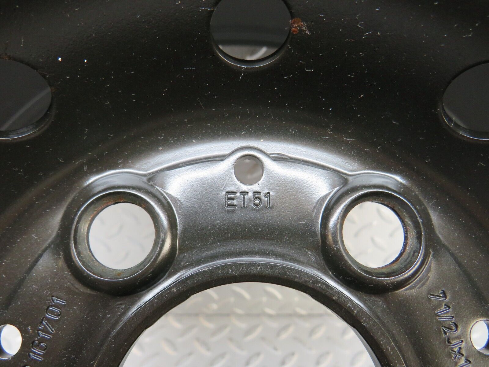 36920 Mercedes-Benz Steel Wheel 7.5Jx16 H2 ET51 1404000802