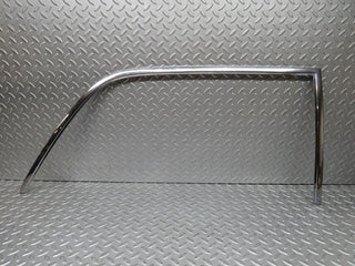 W109 rear right door chrome window frame used OEM