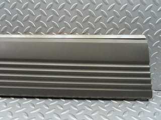W126 front left door lower moulding trim used OEM